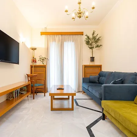 Soul Of Sun - Luxury 2-bath With Balcony, 85sqm, Chania Center Lägenhet