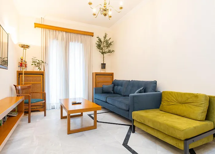 Soul Of Sun - Luxury 2-bath With Balcony, 85sqm, Chania Center *