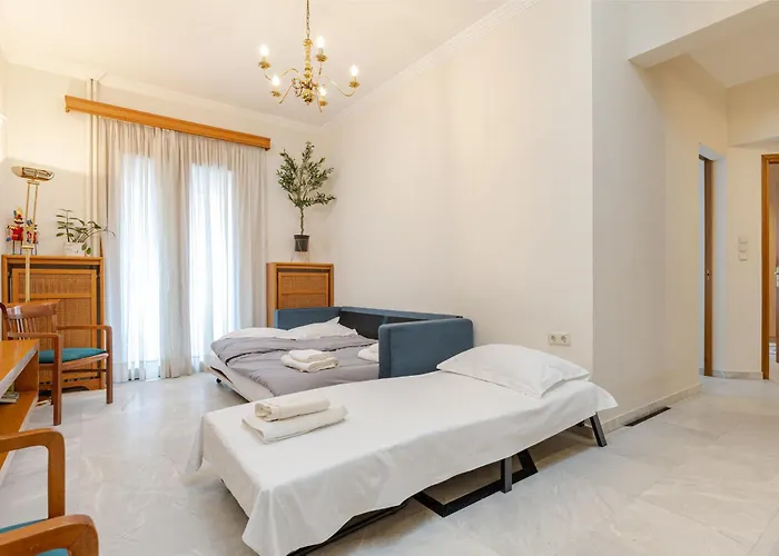 Lägenhet Soul Of Sun - Luxury 2-bath With Balcony, 85sqm, Chania Center